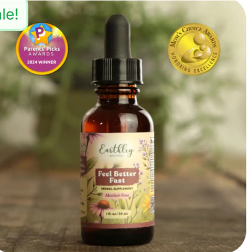 Feel Better Fast | Herbal Immune Support | Natural Wellness | Earthley | Earthley Wellness