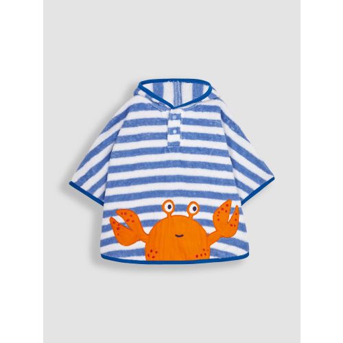 Blue Crab Towelling Poncho