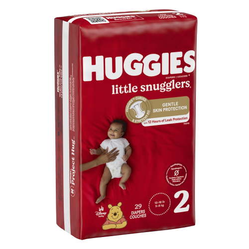 Huggies Little Snugglers Baby Baby Diaper Size 2, 12 to 18 lbs. 49697, 116 Ct
