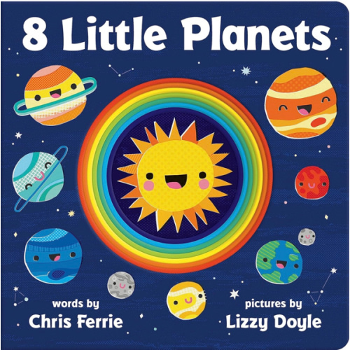 8 Little Planets: A Solar System Book for Kids with Unique Planet Cutouts