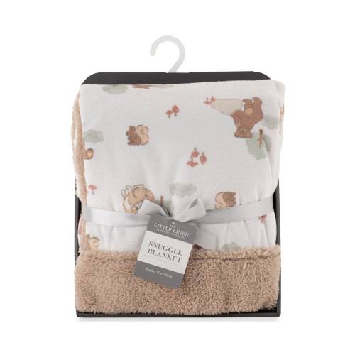 The Little Linen Co. Snuggle Blanket Bushland Bear