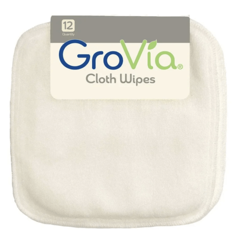 Reusable Cloth Wipes- White – GroVia