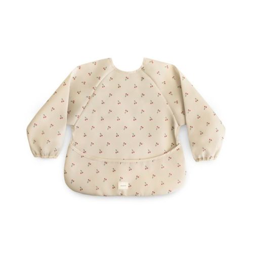 Long Sleeve Bib Cherries One Size