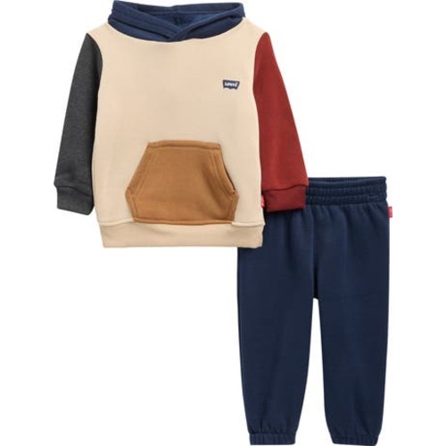 Colorblocked Hoodie & Joggers Set