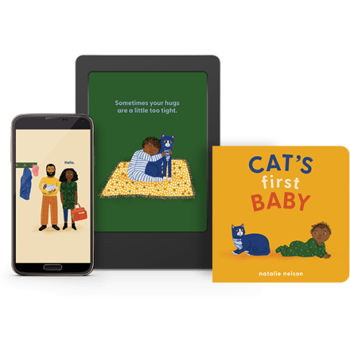 Cat's First Baby Board Book - Quirk Books
