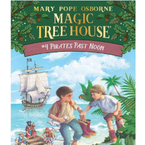Pirates Past Noon (Magic Tree House Series #4) by Mary Pope Osborne, Sal Murdocca, Paperback | Barnes & Noble®