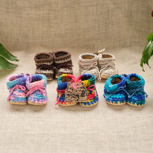 Baby Wool Slippers - by Padraig Cottage of Canada – Camden Rose Inc. / Palumba