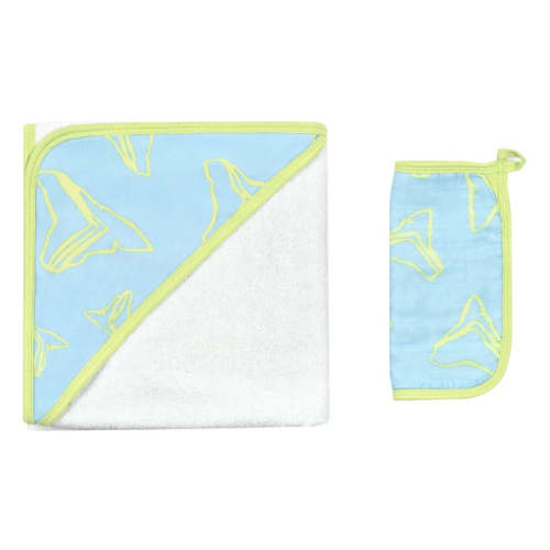 Electric Bite Hooded Towel Set