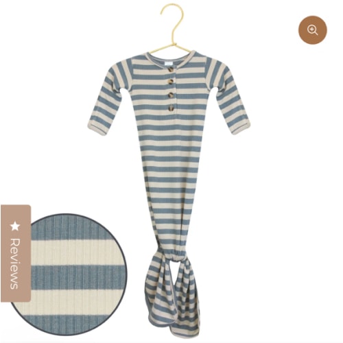 Lincoln Ribbed Knotted Gown