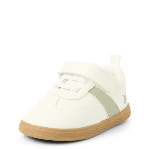 Baby And Toddler Boys First Steps Dino Sneakers - Gray