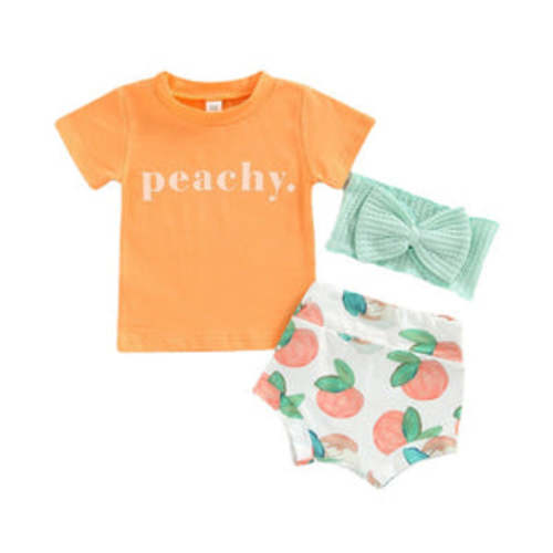 Baby Peachy Print Set (6-12M)