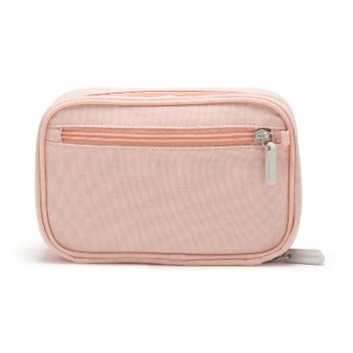 U Brands 7.8"x5" Canvas Tech Organizer Dusty Rose