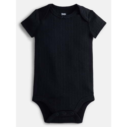 Wonder Nation Baby Girls' Bodysuit with Short Sleeves, Sizes 0M-24M