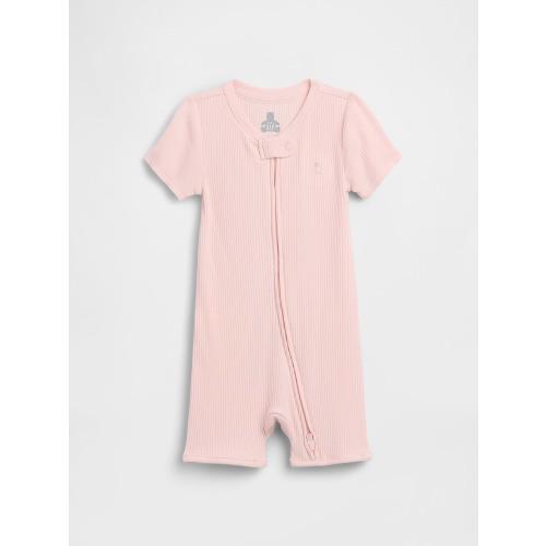 Baby First Favorites TinyRib Shorty One-Piece