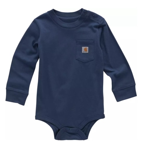 Carhartt Infant Long Sleeve Pocket Bodysuit