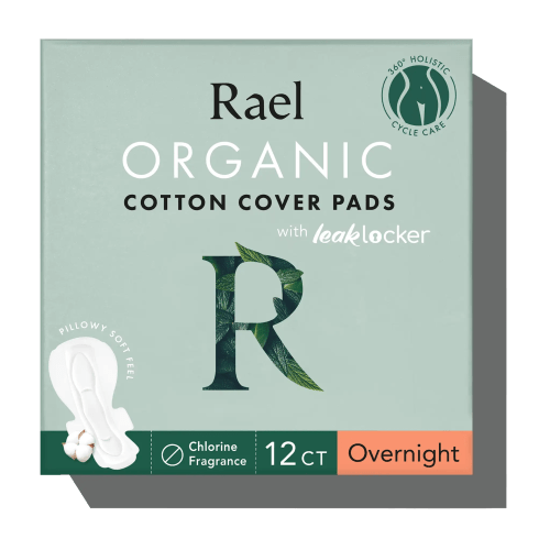 Organic Cotton Cover Overnight Pads