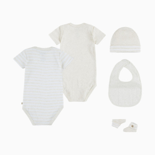 Huggies 5-Pack Gift Box Set - Oatmeal Heather, 0-6 M