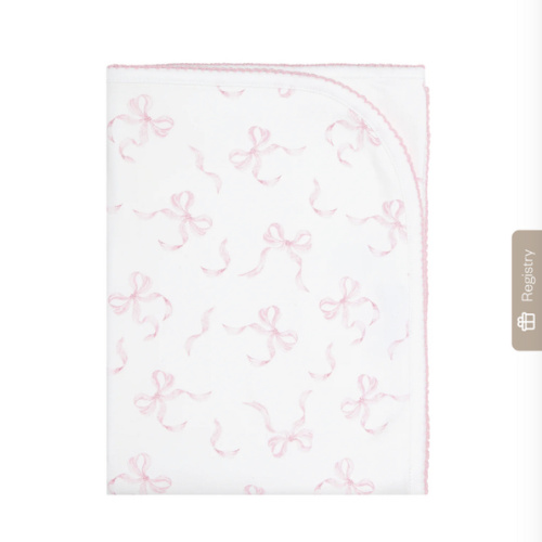 Charming Bows Print Blanket – Nellapima