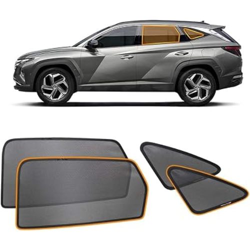X-CAR Port Rear Window Sun Shade for Hyundai Tucson NX4 Series 2021-Onwards Car Sun Blind Mesh