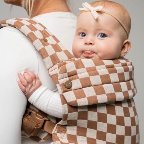 The Monarch Carrier - Mocha Check – Mabē