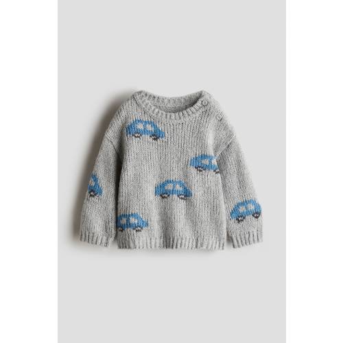 JACQUARD-KNIT SWEATER