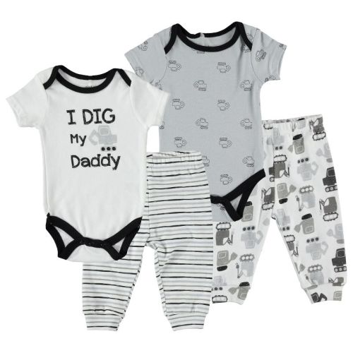 Chick Pea Baby Boy Baby Clothes Mix Match Set, Size: 6-9 months