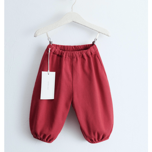 ZARA TIMELESS - BALLOON TWILL PANTS - Red | ZARA United States