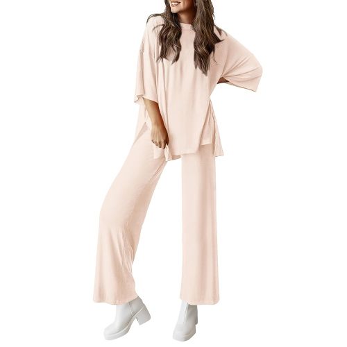 PRETTYGARDEN Two Piece Sets For Women Summer Fashion Lounge Matching Set 2025 Travel Vacation Airport Outfits Clothing