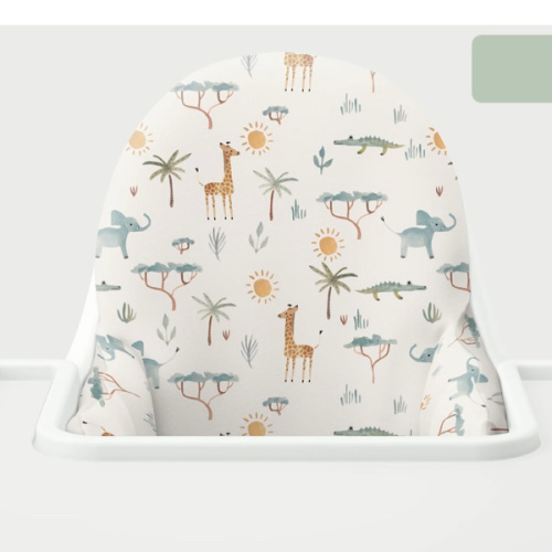 Highchair Cushion Cover - African Adventure – Yeah Baby Goods