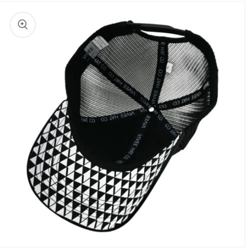 Hat with High Contrast Bill