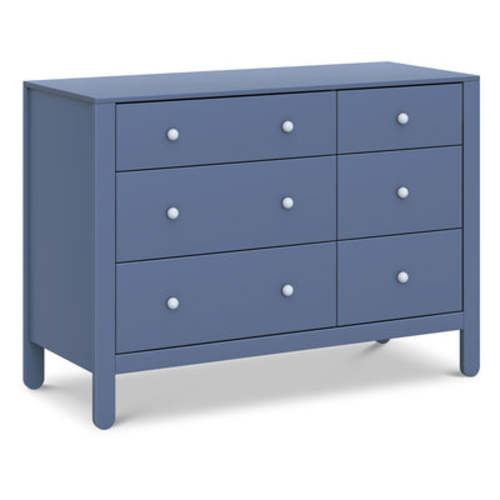Marisol 6-Drawer Dresser - Cove Blue/Powder Blue
