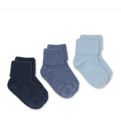 Wool Socks, Baby and Toddler, Blue