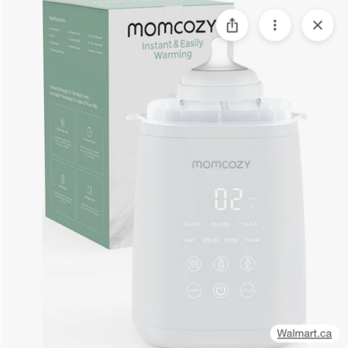 Momcozy Bottle Warmer, Fast Bottle Warmers for All Bottles with Timer, Accurate Temperature Control and Automatic Shut-Off, Bottle Warmer for Breastmilk Chauffe-Biberon 6 en 1 MOMCOZY - Walmart.ca