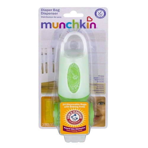 Munchkin Arm And Hammer Diaper Bag Dispenser, Colors May Vary, 1 Ea