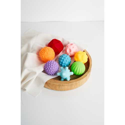Textured Sensory Ball Set: Baby Toddler Toys, 1st Birthday Gift