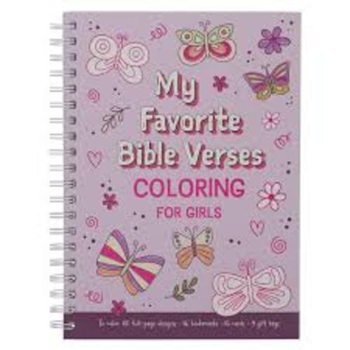 COLOURING BOOK FAVORITE BIBLE VERSES FOR GIRLS – Universal ...