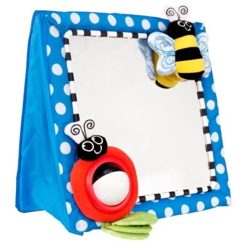 Sassy Floor Mirror, Blue