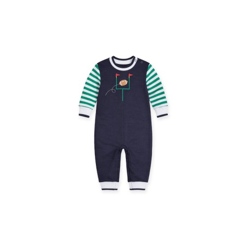 Knit Longall With Football Field Goal