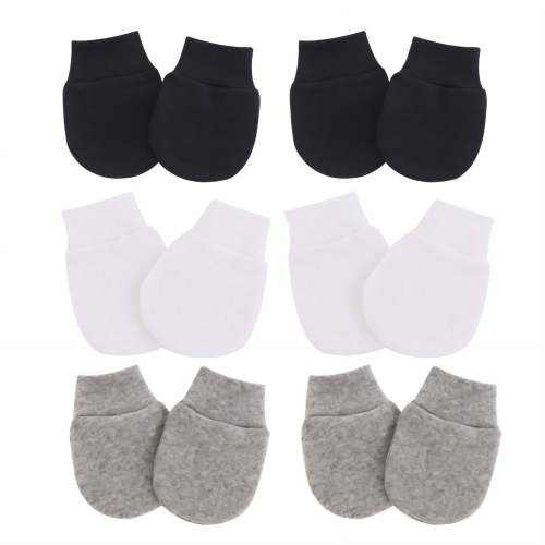 BESTSKY Baby Mittens Breathable Comfort Gloves Newborn Mittens Cute Prints Protect Baby Toddler Mittens Style 1