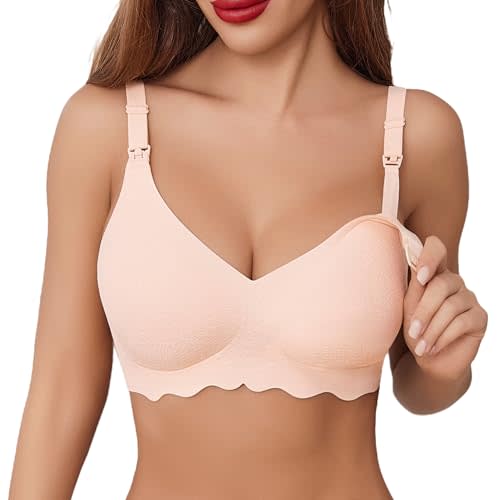 Avidlove Nursing Bras for Breastfeeding Seamless Ultra Comfort Maternity Bra Natural Shape Pregnancy Sleep Bralette