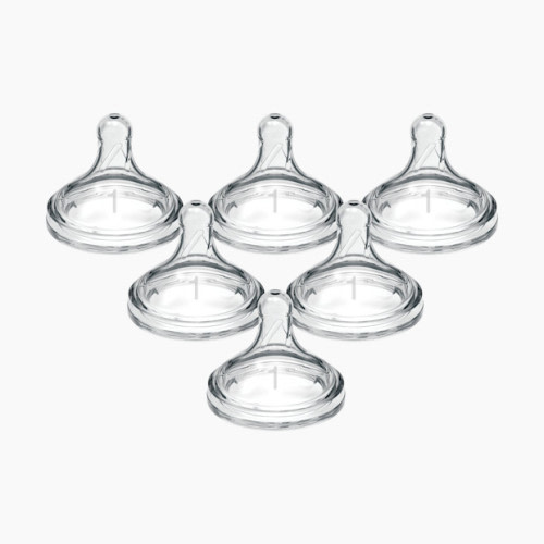 Wide-Neck Nipple (6 Pack) - Clear