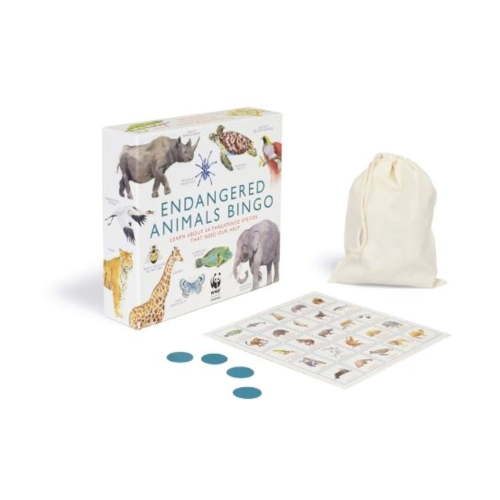 Endangered Animals Bingo : Learn About 64 Threatened Species That Need Our Help (Game)