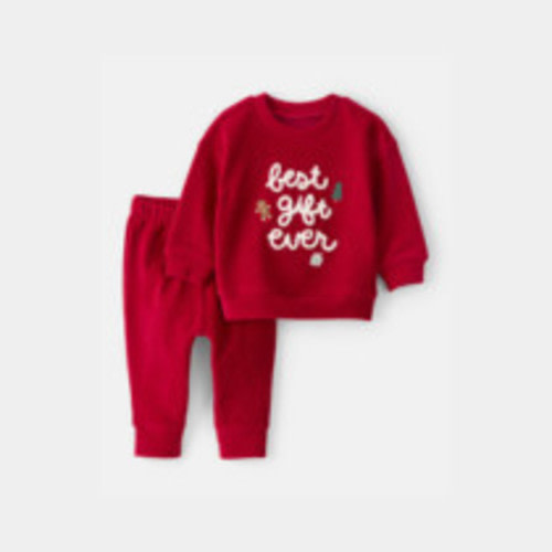 Carter's Baby 2-Piece Best Gift Ever Holiday Sweater & Pant Set