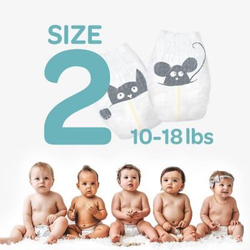 Parasol Chlorine-Free Diapers with Rash Shield Protection