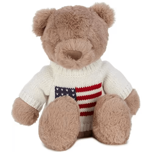 Mud Pie Kids USA Flag Sweater Liberty Plush Bear 12.5" | Dillard's