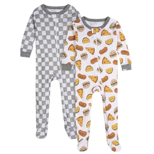 Onesies Brand baby-boys 2-pack Footed Pajamas