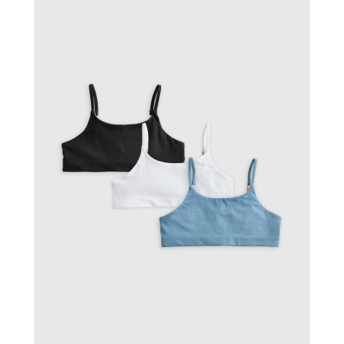 Organic Reversible Adjustable Bra (3-Pack)