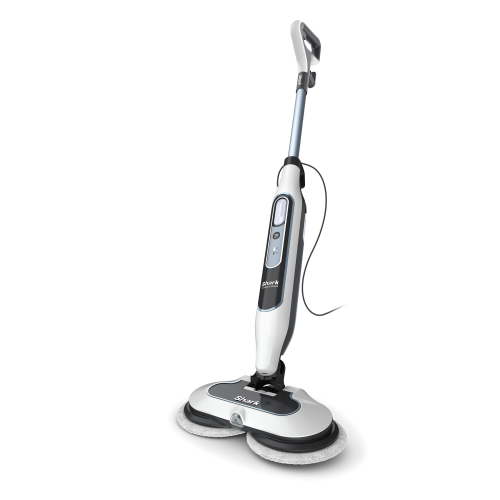 Shark Steam & Scrub Steam Mop, with Steam Blaster Technology, Scrubbing and Sanitizing*, Sealed Hard Floors, 2 Steam Modes, Removable Tank, S8200 White