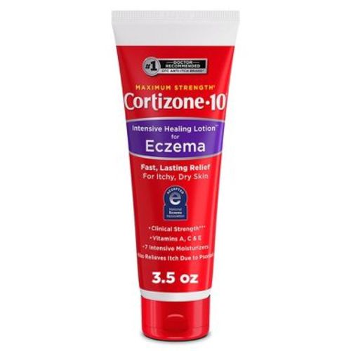 Cortizone-10 Intensive Healing Eczema Relief Lotion for Dry and Itchy Skin - 3.5oz