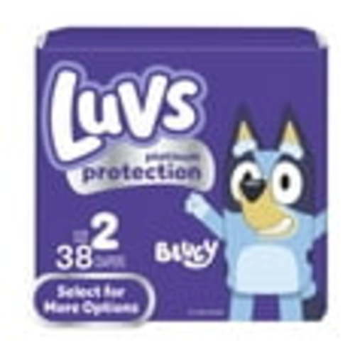 Luvs Platinum Protection Baby Diapers, Size 2 (12-18 lbs), 38 Count